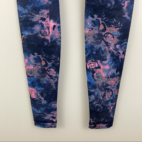LULULEMON Wunder Under Full-On Luon Moody Mirage Rose Printed Leggings - Picture 12 of 16